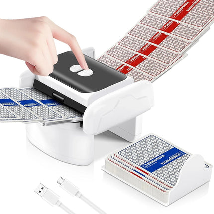 Automatic Card Shuffler and Dealer Machine Rechargeable Deal Poker Sorter