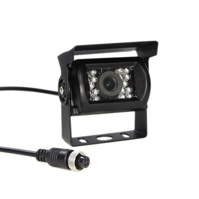 4 PIN Heavy Duty CCD Color Rear View Camera Waterproof IR Night Vision For Truck