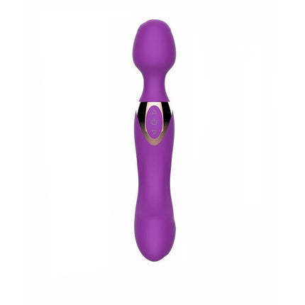 10 Speed Double Head Wand Massager Cordless Waterproof Personal Full Body USB