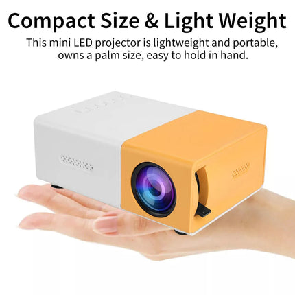 Mini Projector HDMI USB LED HD 1080P Home Cinema Portable Pocket Projector Home