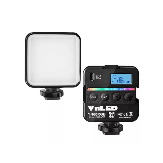 Rgb LED Mini Video Light On-Camera Fill Light (2500K-9500K)