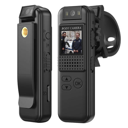 1080P Body Camera Led Night Vison Camcorder Cam Video Recorder with Back Clip