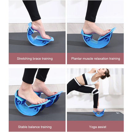 Foot Rocker Calf Massage Plantar Ankle Pedal Stretcher Stretch Board Fitness