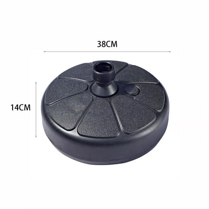 38cm Plastic Parasol Outdoor Round Umbrella Base Stand Beach Garden Yard