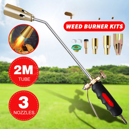 SpringUp Weed Burner Kits Shrub Grass Killer Butane Gas Torch Garden Tool