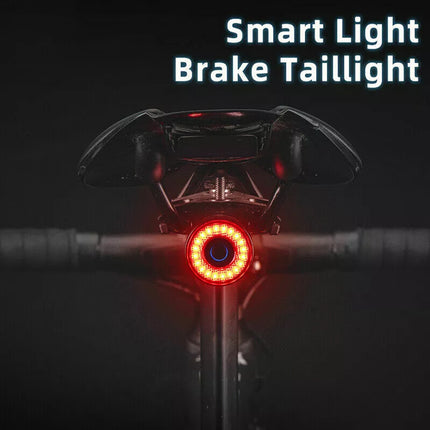 Bike Taillight Smart Rear Light Brake Sensing Rechargeable Waterproof
