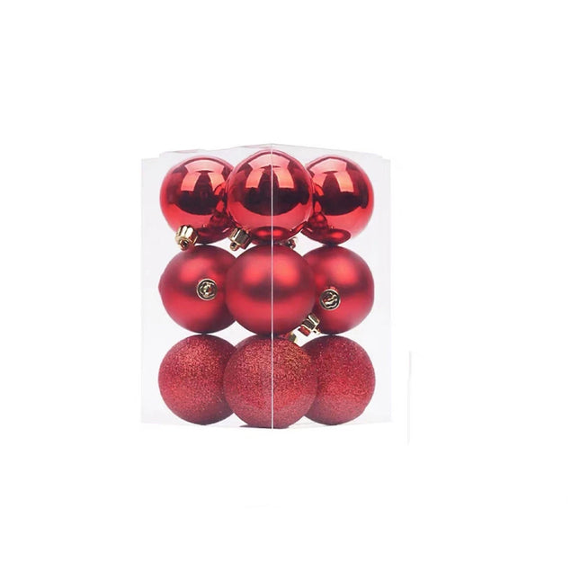 Christmas Xmas Party Wedding Tree Baubles Balls Hanging Ornament Decorations Oz