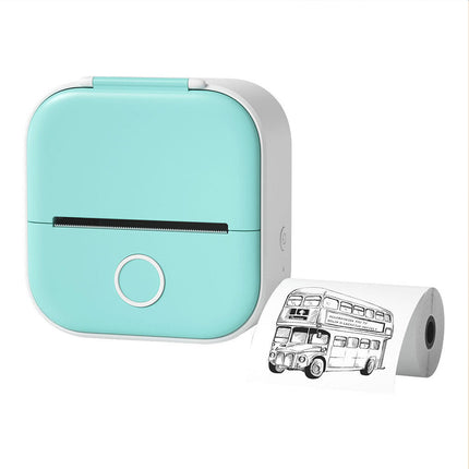 Mini Pocket Bluetooth Thermal Printer Wireless Photo Inkless Sticker