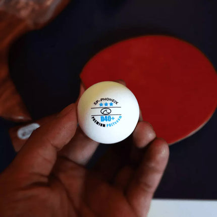 50Pcs 3 Star Table Tennis ABS Plastic Balls PingPong Balls Seamless Design White