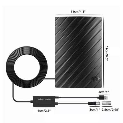 1080P Digital TV Antenna 5600 Miles Range Signal Booster Amplifier HDTV Indoor