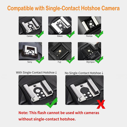 Retro Camera Flash Speedlite Diffuser for Canon Nikon Sony