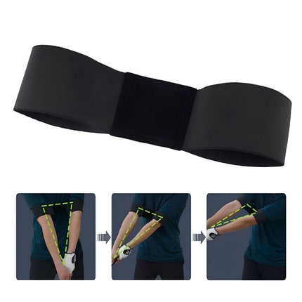 Golf Power Band Swing Muscle Memory Training Belt Score Distance Technique