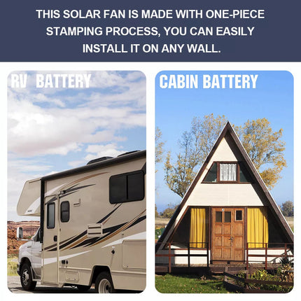 12V Solar Powered Fan Weatherproof Fan,Solar Panel Fan,Ventilator Exhaust Fan