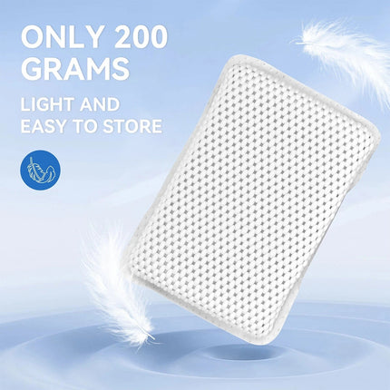 Spa 3D Mesh Bath Pillow Breathable Bathtub Cushion Neck Back Support Tub Suction