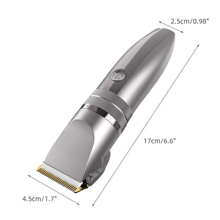 Professional Electric Hair Clippers Men Rechargeable Beard Trimmer Haircut Kits