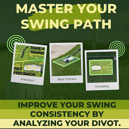 Golf Training Mat for Swing Detection Batting Golf Aid Game Practice Training