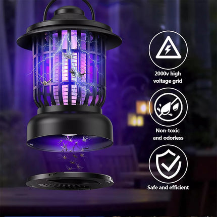 Mosquito Catcher Lamp Insect Killer Electric LED Light Fly Bug Zapper Trap USB