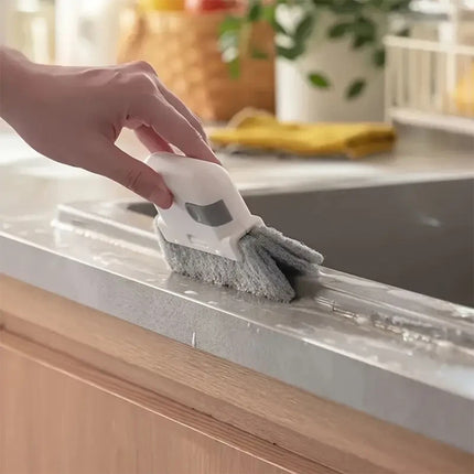 Window Door Track Cleaning Brush Gap Groove Sliding Tools Dust Cleaner Kitchen