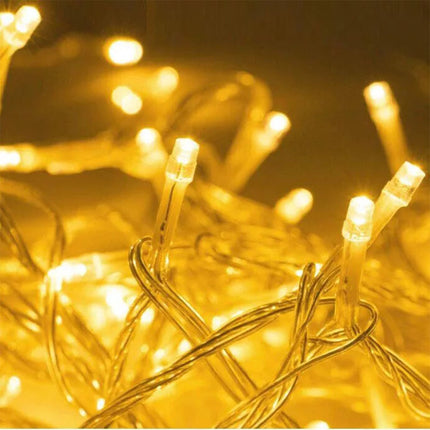 Warm White 50M LED Fairy String Lights Waterproof Christmas Tree Garden Party Outdoor