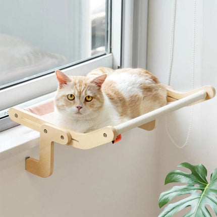 Pet Cat Bed Window Perch Hammock Seat for Indoor Cats Adjustable Cat Bed Durable