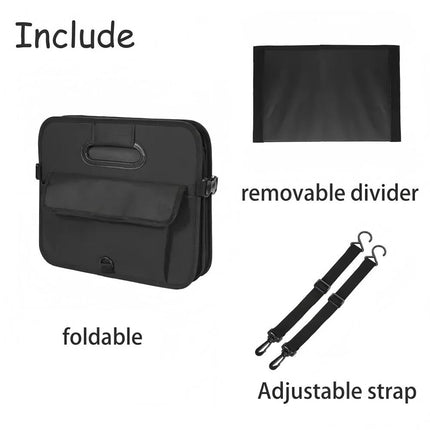Car Organiser Boot Storage Box Foldable Trunk Organizer for Vehicle Storage