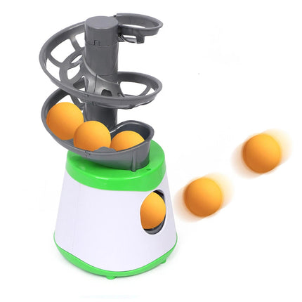 Portable Table Tennis Ball Machine Launcher Auto Ping Pong Robot Equip For Gift