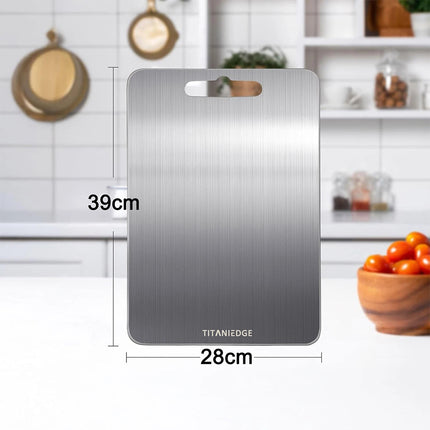 Titanium Cutting Boards Double-Sided Chopping Board for Kitchen Camping