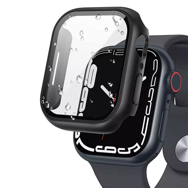 Black For Apple Watch Case Cover iWatch Series 10 42mm Screen Protector