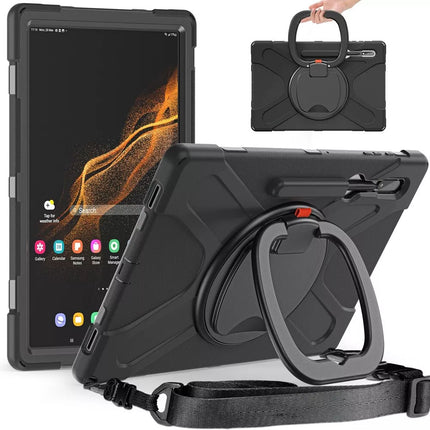 Rotating Shockproof Carry Tablet Case For Samsung Galaxy Tab S9 Ultra S9