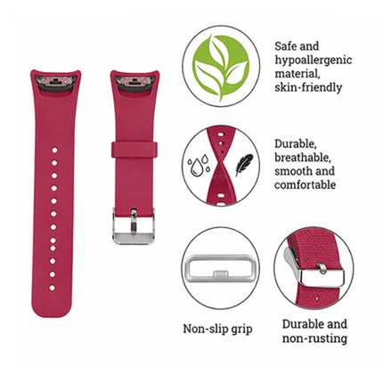 Samsung Smart Wristband Gear Fit 2 Pro/Fit2 Band Sport Silicone Wrist Strap Vermilion