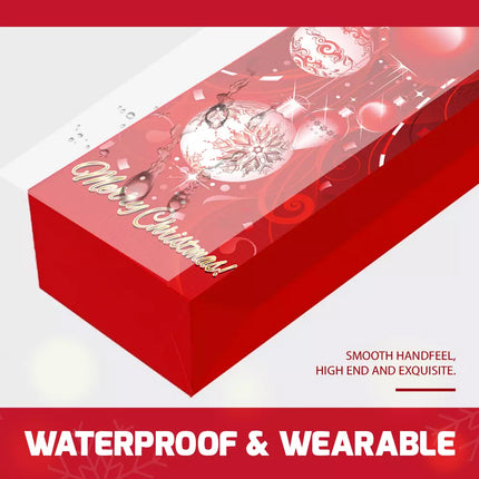 12 Christmas Wine Gift Bag Bottle Xmas Decoration Drawstring Decor Party Holder Red
