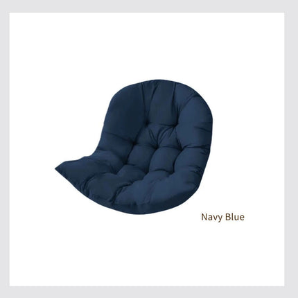 Large Hanging Egg Chair Cushion Sofa Swing Chair Seat Soft Cushions Pad Covers Navy Blue