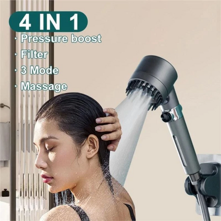 3 Modes Massage & Skin Beauty Multifunctional Shower Head Handheld Shower Head