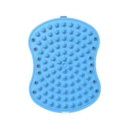 Foot Massage Mat Acupressure Mat Foot Reflexology Walking Toe Plate Massage Pad Blue