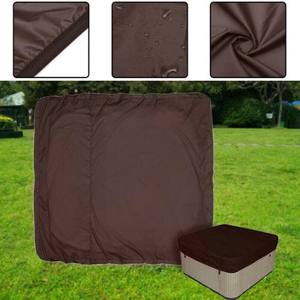 207*207*30 Hot Tub Spa Cover Bag Outdoor Waterproof Dust Protector Square Case