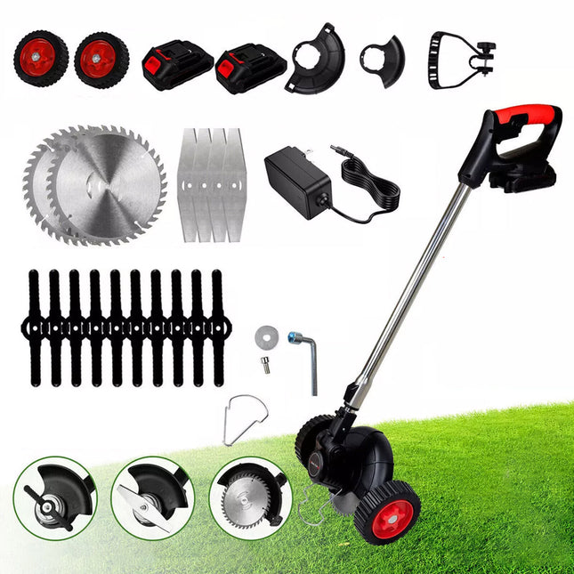 Cordless Electric Grass String Trimmer Lawn Cutter Brush Mower Whipper Snipper