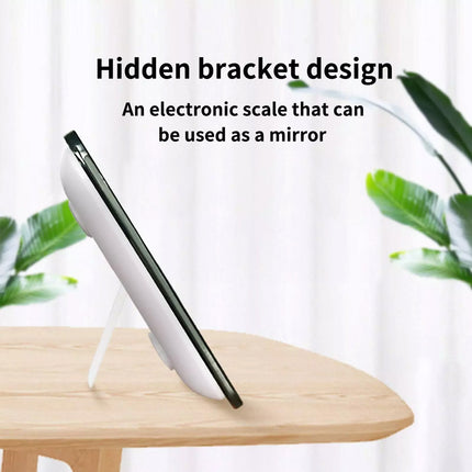 Bathroom Scale Small Portable Body Weight Scales Digital Mirror Scale Mini Scale