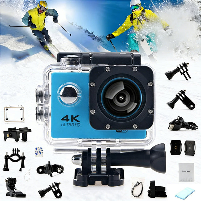 4K 2'' Ultra HD 1080P Sport WiFi 16MP Cam Action Camera DV Video Recorder Go Pro