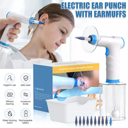 Earwax Cleaning Kit Ear Wax Washer Electric Ear Wax Removal Irrigation Cleaner