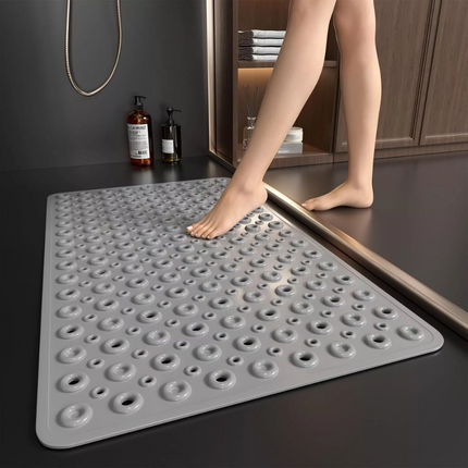 Non Slip Bath Mat Extra Large Shower Mat Bathtub Anti-Mold Rubber Strong Suction