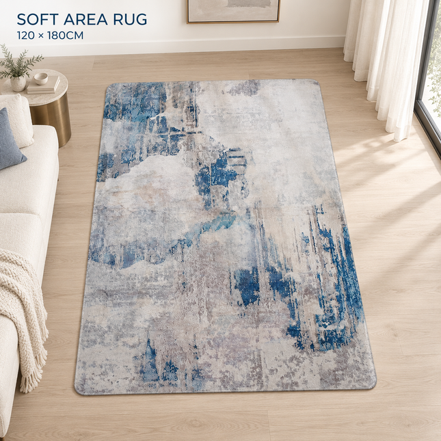 120x180cm Area Rugs Carpet Rug Mats Soft Floor Rugs for Living Room Bedroom Kitchen Indoor