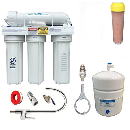 10"x2.5" Resin RO Deionising Water Filters RODI Refillable Filter Cartridge + DI