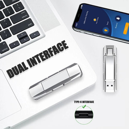 USB3.0 Memory Thumb Stick 2TB Flash Drive Type-C  For Android Samsung Laptop