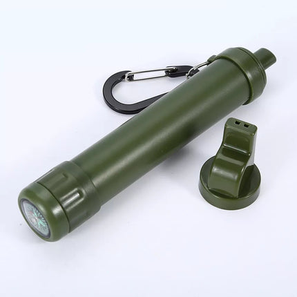Portable Water Filter Straw Purifier Emergency Life Survival Outdoor Camping