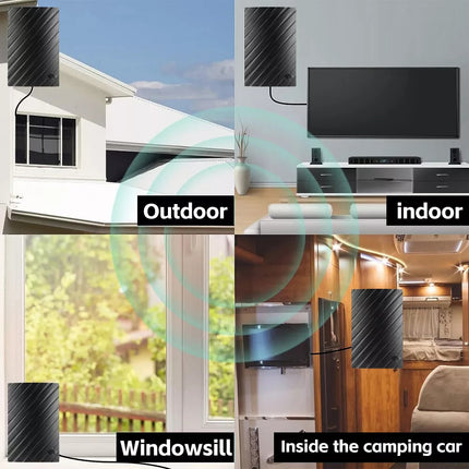 1080P Digital TV Antenna 5600 Miles Range Signal Booster Amplifier HDTV Indoor