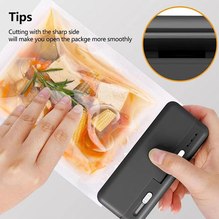Mini Bag Sealer Heat Sealing Machine Plastic Bag Food Sealer USB Rechargeable