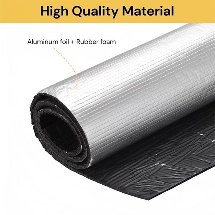Sound Deadener Car Heat Shield Auto Insulation Deadening Foam Mat Noise Proofing