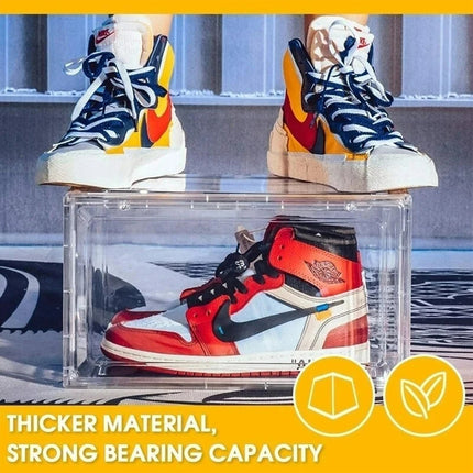 Premium Sneaker Acrylic Shoe Box Organiser Dustproof Storage Display Transparent