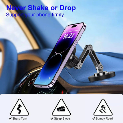 For MagSafe Car Mount Charger 15W Magnetic Phone Charger Holder for iPhone 15 14