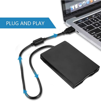 USB Floppy Disk Drive External Floppy Disk Reader FDD 3.5inch 1.44MB For Laptop
